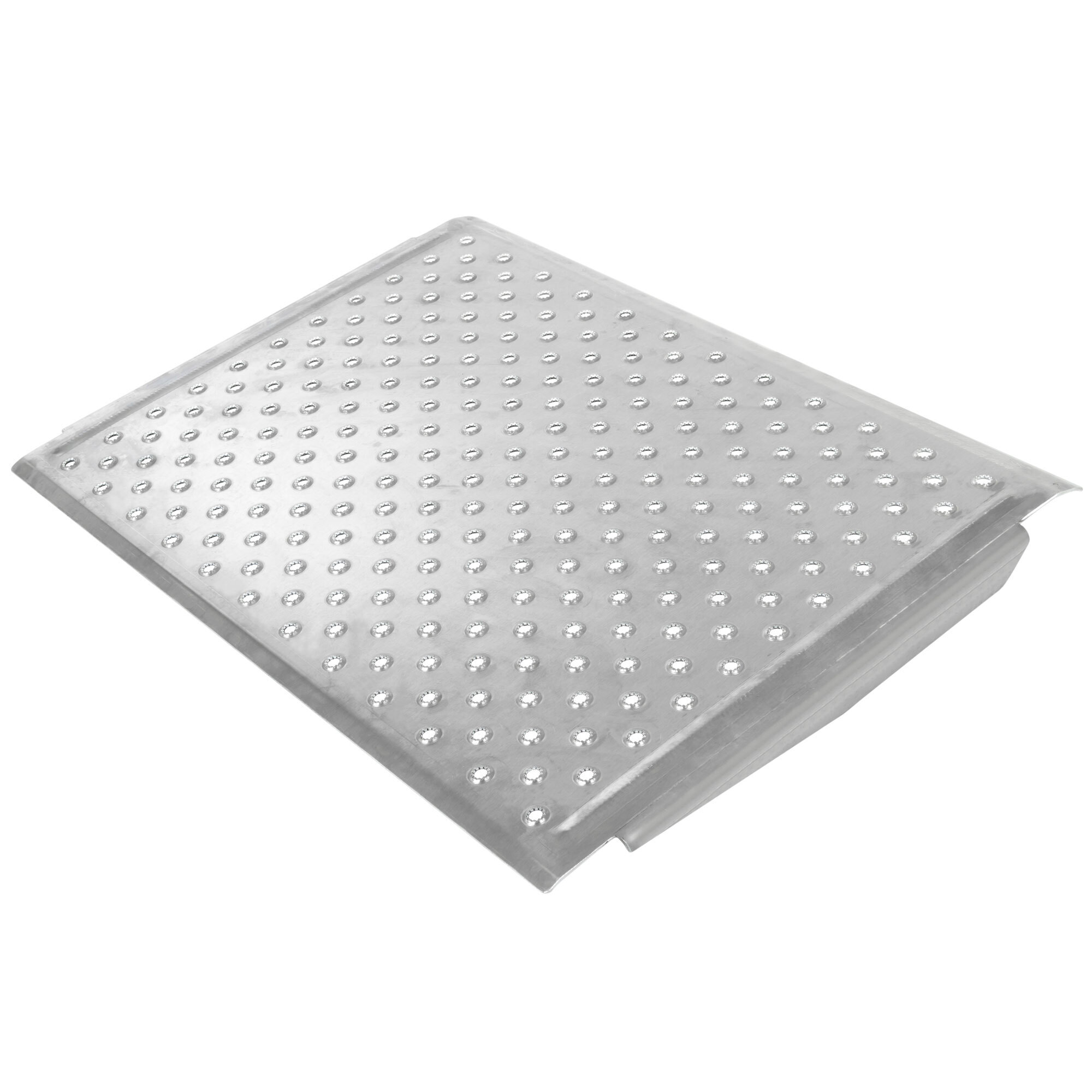 Silver Spring Plate Threshold Ramp - 32in. x 24in., 600-Lb. Capacity, EZ-Traction Surface, Aluminum, Model# TR3224
